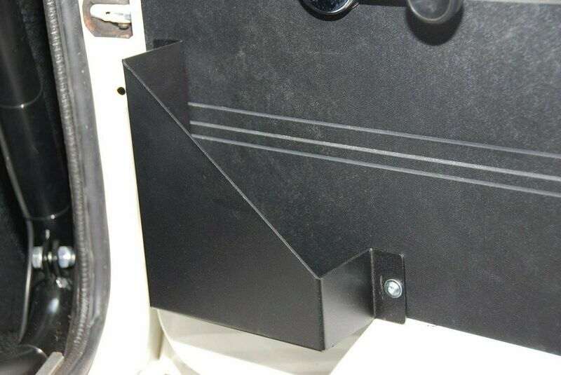 Door storage compartment