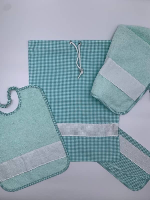 Kit Asilo Verde Acqua
