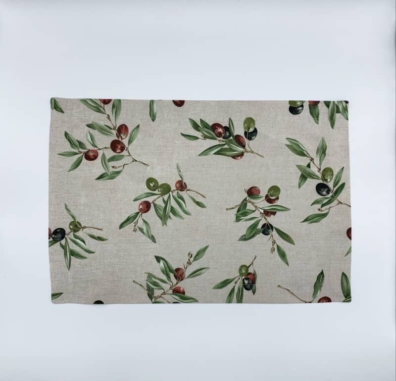 Tovagliette Americane stampa Olive