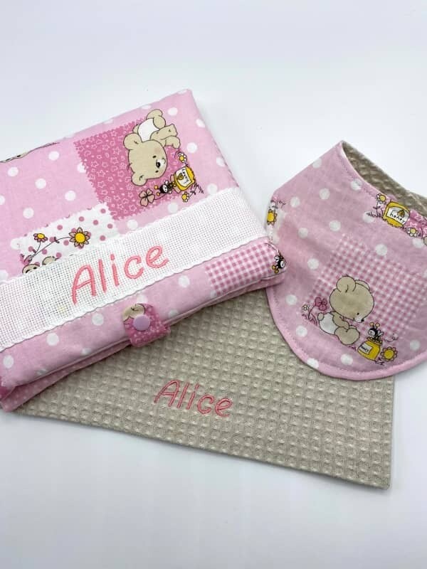 Kit Regalo Nascita Rosa