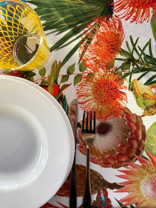 Tovaglia stampa Fiori Esotici