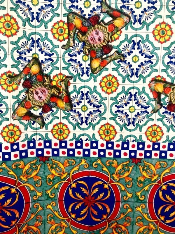 Tovagliette Americane stampa Trinacria