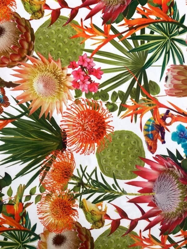 Tovagliette Americane stampa Fiori Esotici