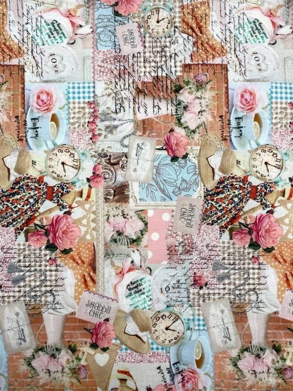 Tovagliette Americane stampa Shabby Chic
