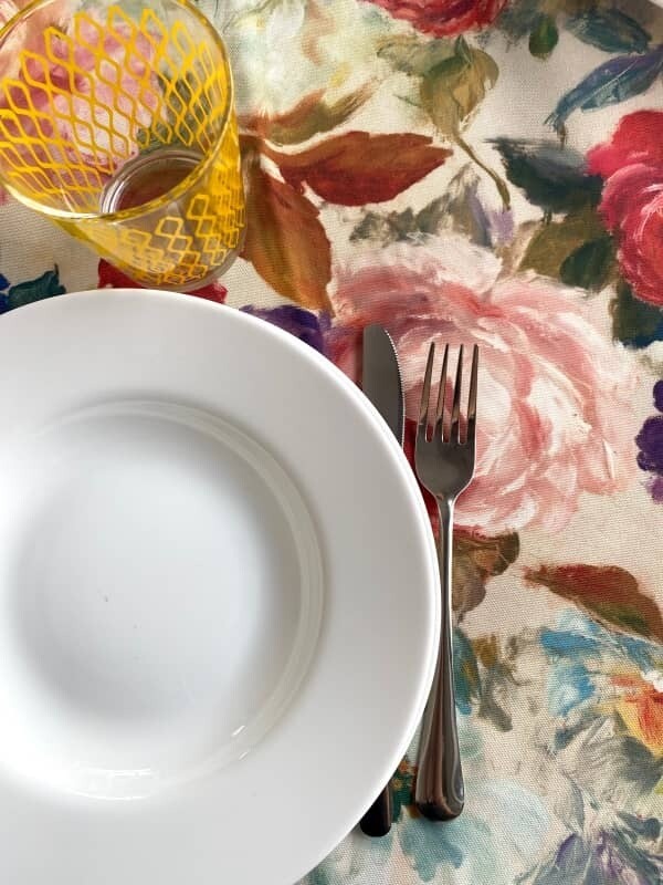 Tovaglia stampa Fiori Dipinti Tovaglia stampa Fiori Dipinti