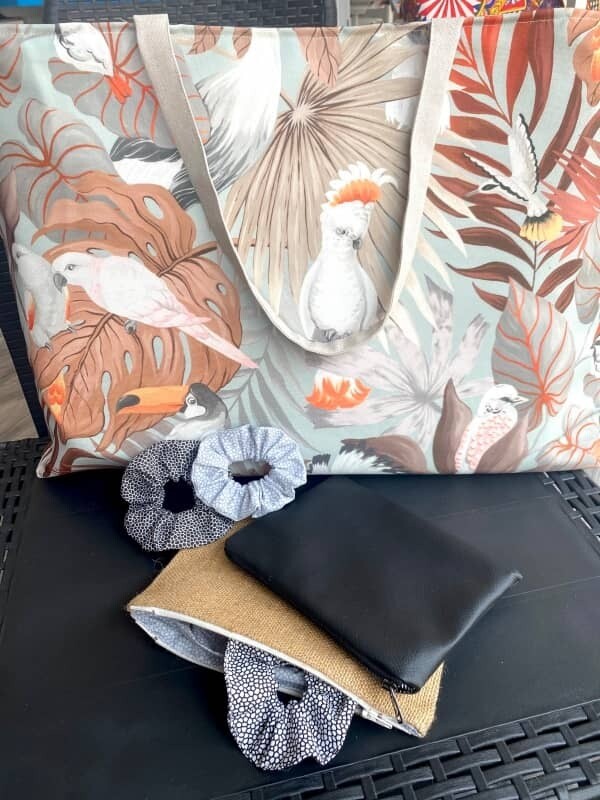 Borsa da Spiaggia stampa Simil Orientale