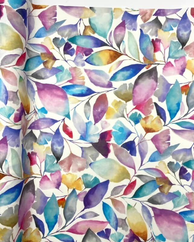 Tessuto Resinato stampa Acquerello