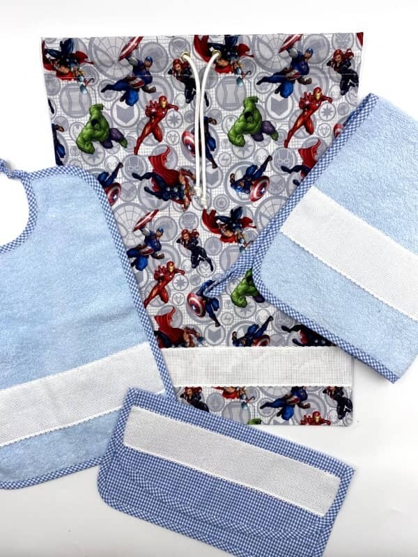 Kit Asilo tema Marvel