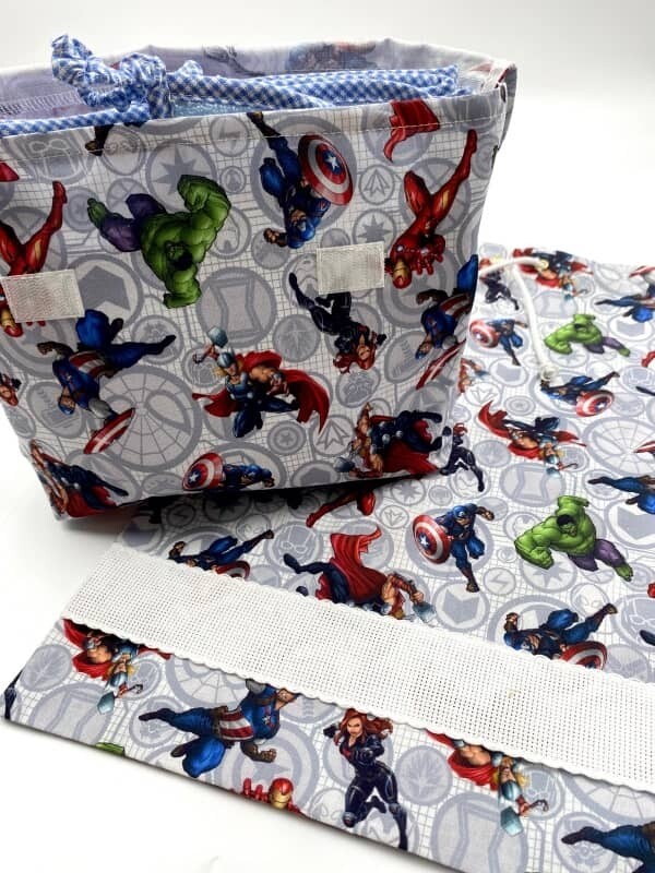 Maxi Porta Bavaglini tema Marvel