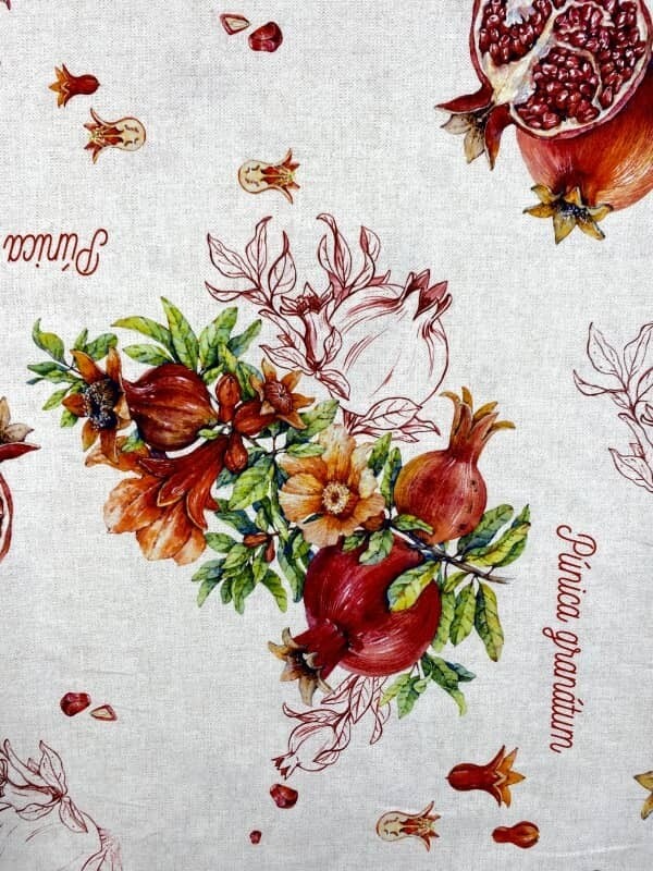 Runner stampa Melograni