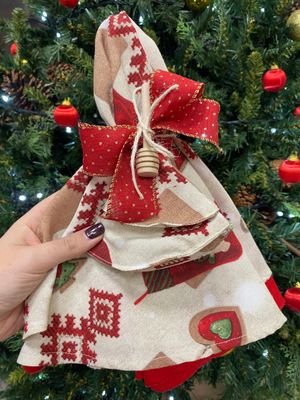 Confezione natalizia strifinaccio e presina