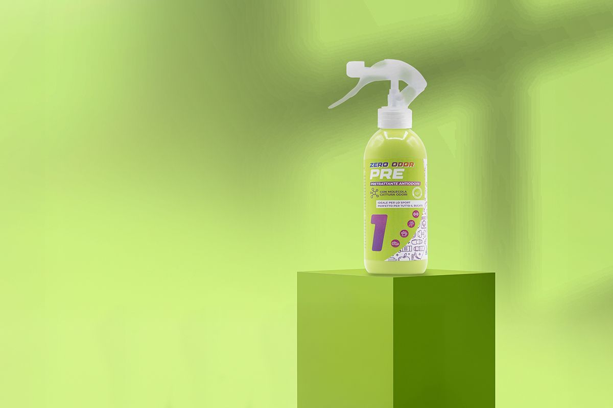 ZERO ODOR PRE 300 ml : il pretrattante antiodore che agisce prima del lavaggio