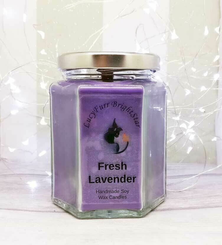Fresh Lavender Jar Candle
