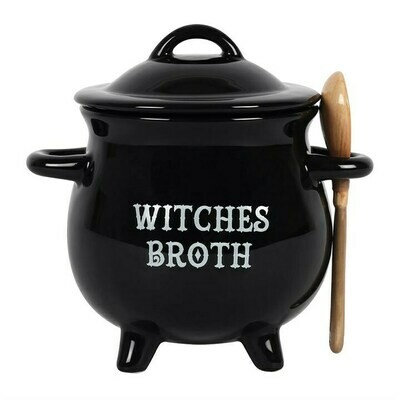 Witches Broth Cauldron with Spoon