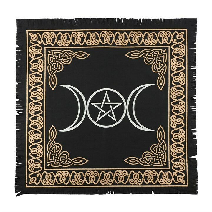 Triple Moon Altar Cloth 65 x 65