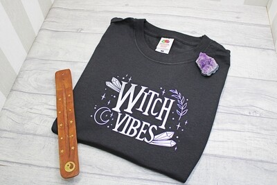 Witch Vibes Cotton T-Shirt