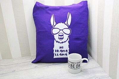 No Drama Llama Tote Bag
