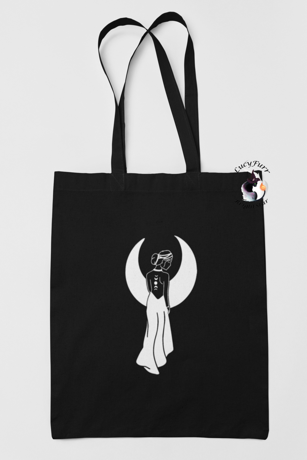 Moon Goddess Tote Bag