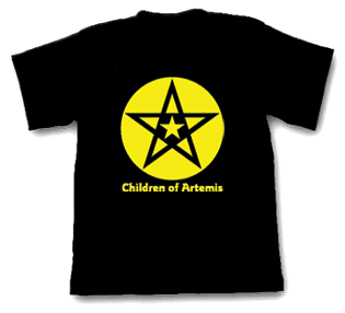 CoA Yellow Star Cotton T-Shirt