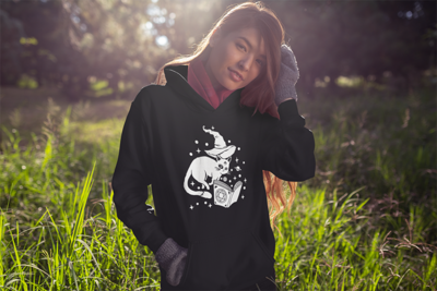 Witches Familiar Heavy Cotton Hoodie
