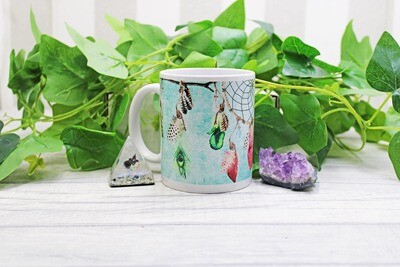 Boho Dreamcatcher Ceramic Mug