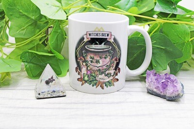 Witches Brew Cauldron Ceramic Mug