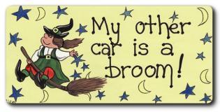 My other Car is a Broom Fridge Magnet