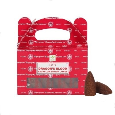 Backflow Dragons Blood Incense Cones