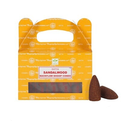 Backflow Sandalwood Incense Cones
