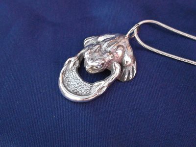 Waters of the Moon Toad - Sterling Silver Pendant