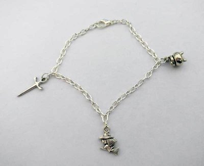 Witch tools Chain Charm Bracelet