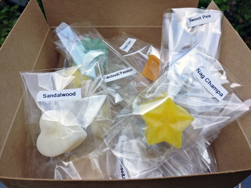 Sample Box of Soy Wax Candle Melts