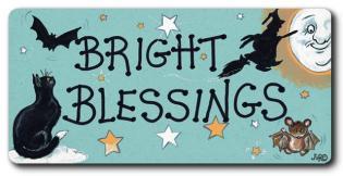 Bright Blessings Fridge Magnet