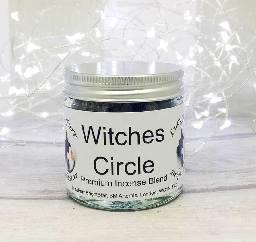 Witches Circle Incense - 60ml Jar