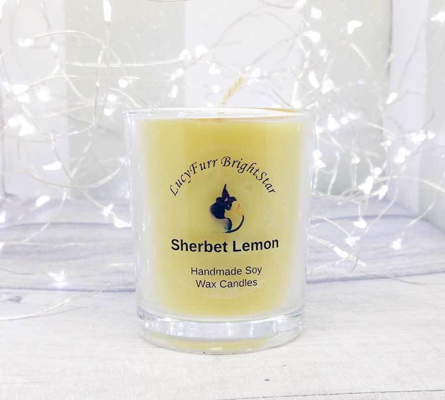 Sherbet Lemon Soy Candle