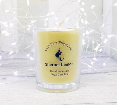 Sherbet Lemon Soy Candle
