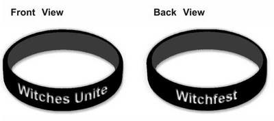 Witchfest - Witches Unite silicon wristband