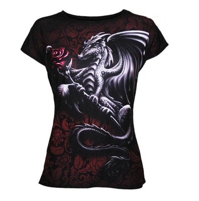 Dragon Rose T-Shirt Dragon Rose T-Shirt