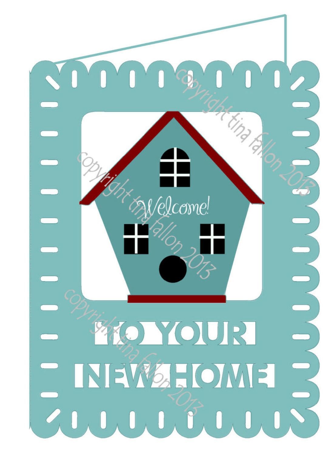 New Home Card Template No 3 PNC