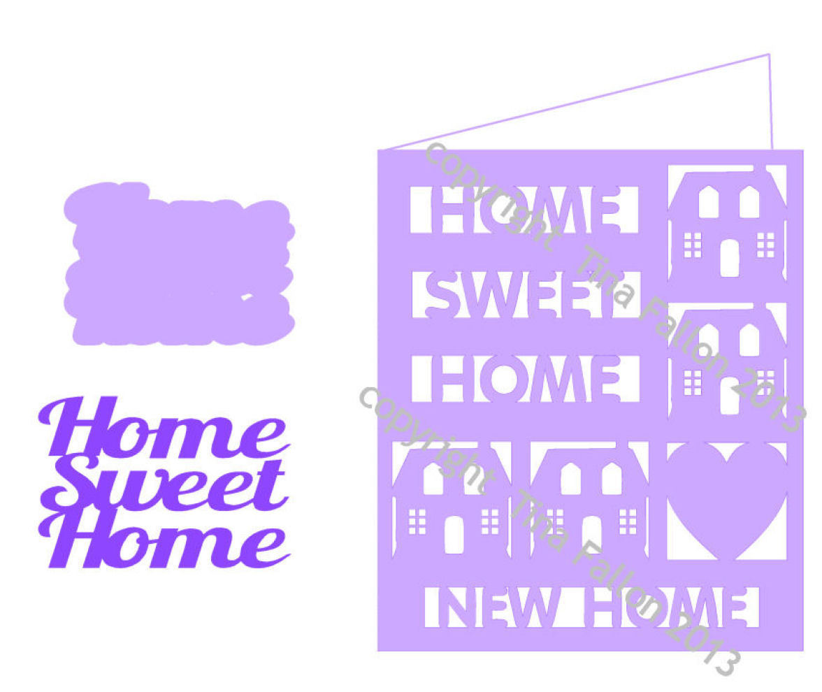 New Home Card Template No 6