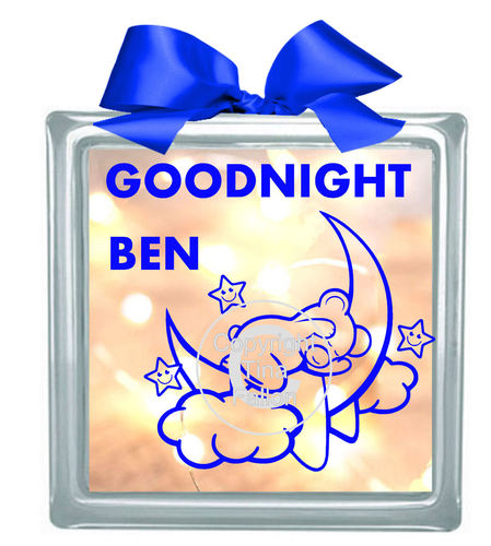 GOODNIGHT BEAR FOR PERSONALISING please READ ALL INFO