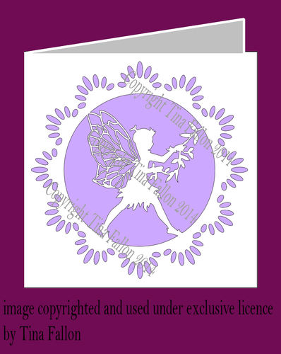 Fairy Card No 3 SVG FORMAT