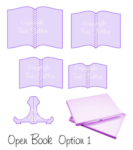 Open Book Set Option 1 svg format