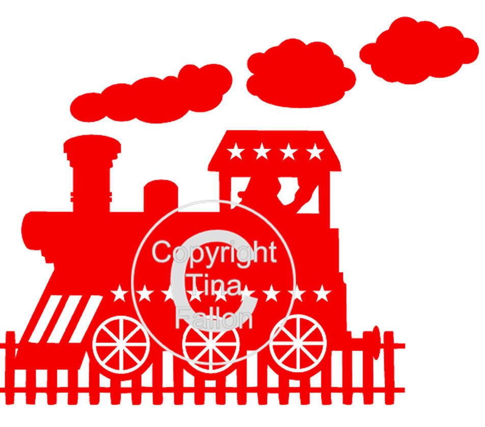 Express Steam Train - card or vinyl (personalisation allowed)