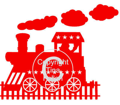 Express Steam Train - card or vinyl (personalisation allowed)