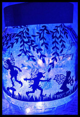 Fairy Wishes decor for large jars, bowls, globes, terraniums etc