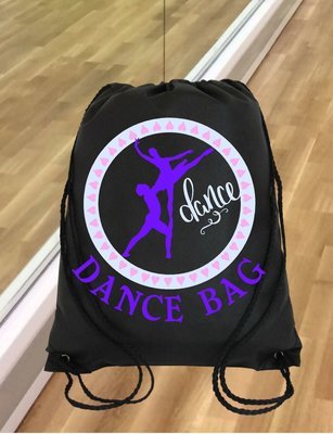Ballet Dance Kit Bag Design 3 - studio format for HTV vinyl