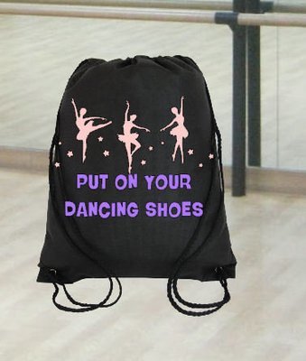 Ballet Dance Kit Bag Design 4 - studio format for HTV vinyl