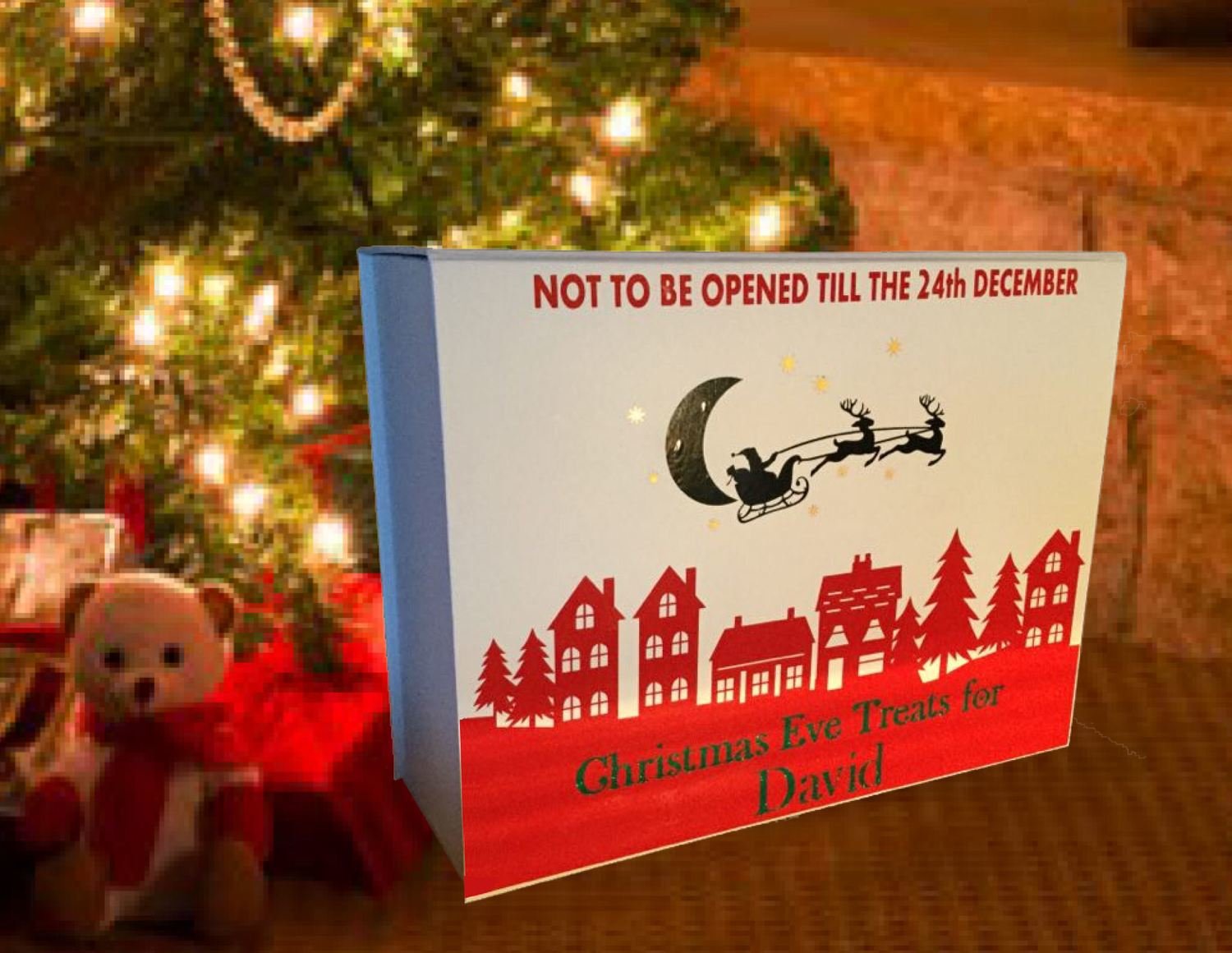 Download Christmas Eve Treat Box Scene For Larger Boxes See Notes Studio Fcm And Svg
