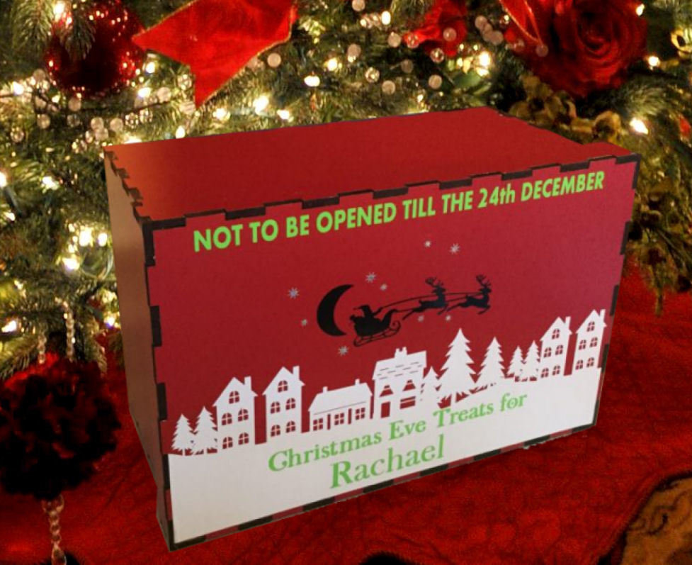 Download Christmas Eve Treat Box Scene For Boxes See Notes Studio Fcm And Svg